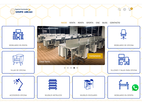Grupo Abejas - Integración de Web Site, ERP y comercio electrónico