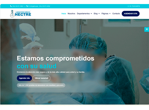 Hectre Laboratorios - Sistema digital de entrega de resultados