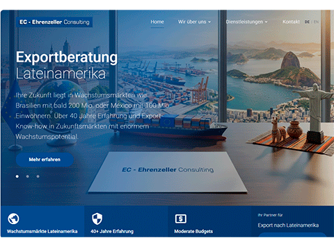 Ehrenzeller Consulting - Sistema de seguimiento de exportaciones